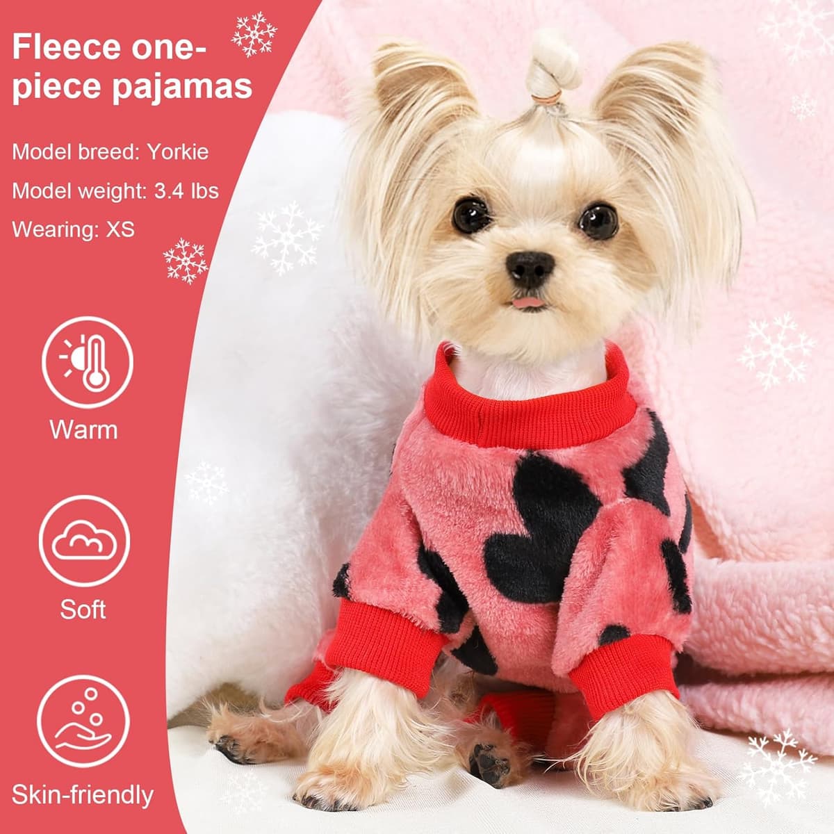 ביגוד לכלב — Dog Clothes Dog Pajamas for Small Dogs Girl Boy Super Soft W