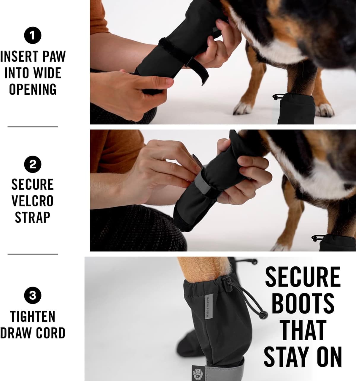 נעליים/מגפיים לכלב — Canada Pooch Dog Winter Boots - Paw Protection, Anti-Slip Do