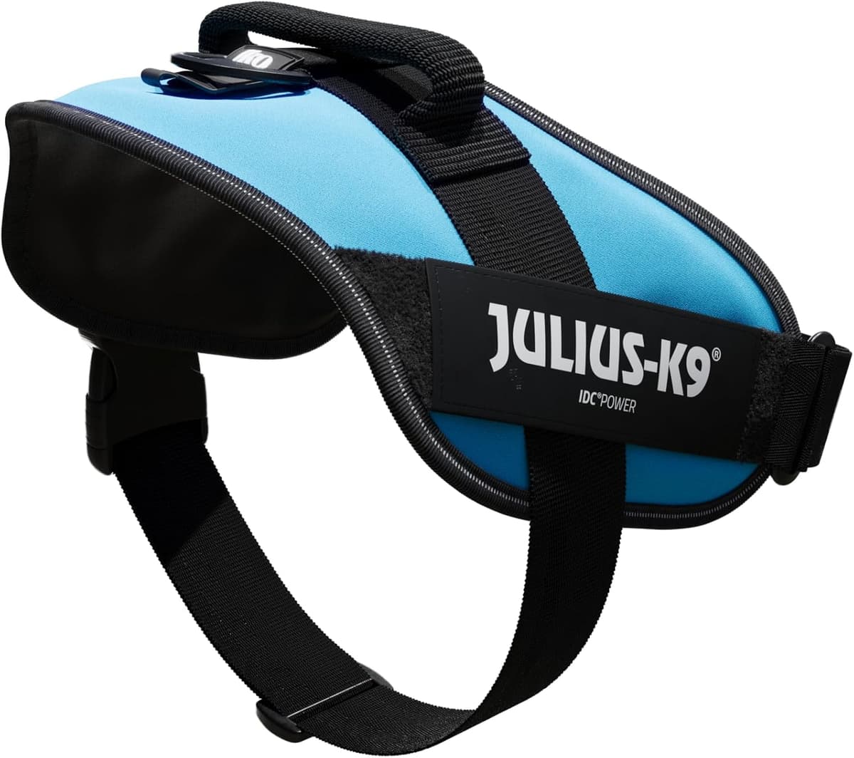 רתמה/רצועה לכלב — Julius-K9, 16IDC-AM-2, IDC Powerharness, Dog Harness, Size: 2, Aquamarine