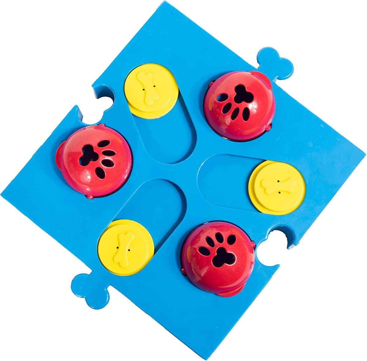 צעצוע חשיבה לכלב — SPOT by Ethical Products Interactive Seek-A-Treat Flip 'N' Slide Dog Toy