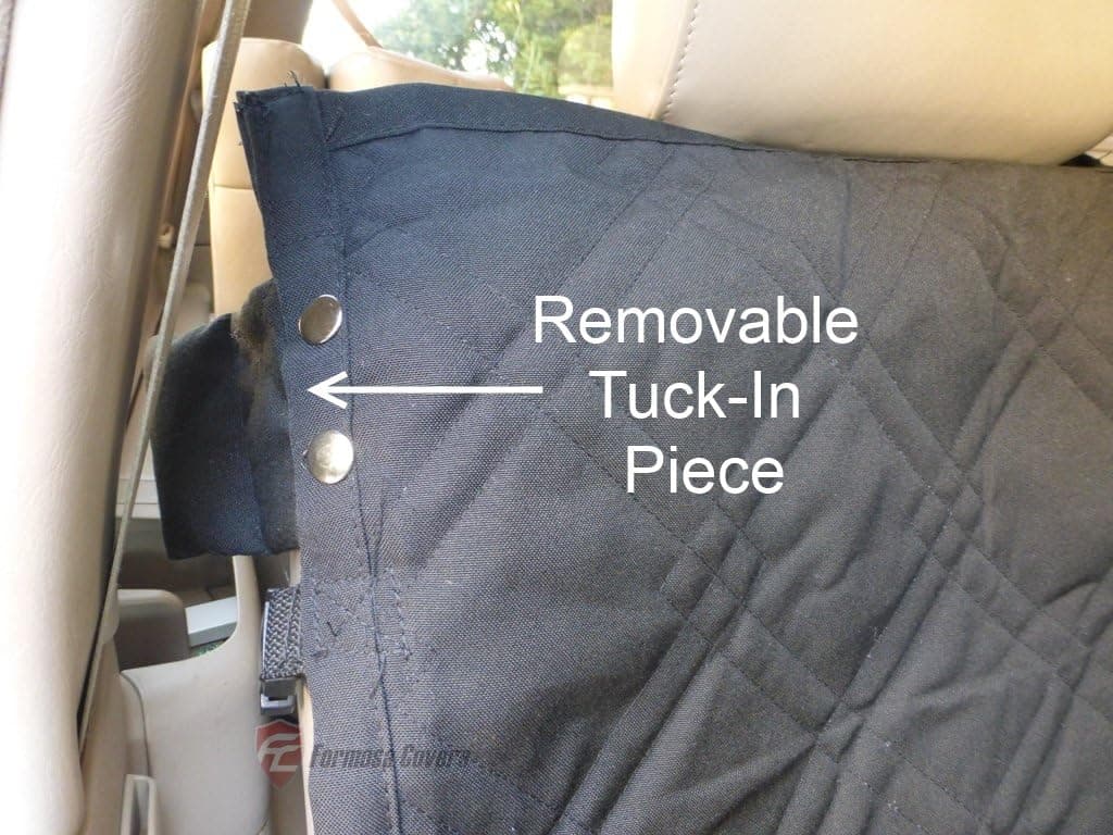 כיסוי רכב לכלב — Formosa Covers Deluxe Dog Car Seat Hammock Quilted Cover with Non-Slip Backing B