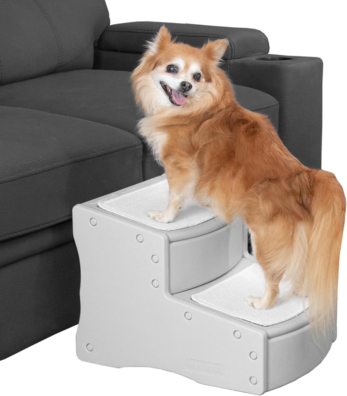 מדרגות/רמפה לכלב — Pet Gear Easy Step II Pet Stairs, 2 Step for Cats/Dogs up to