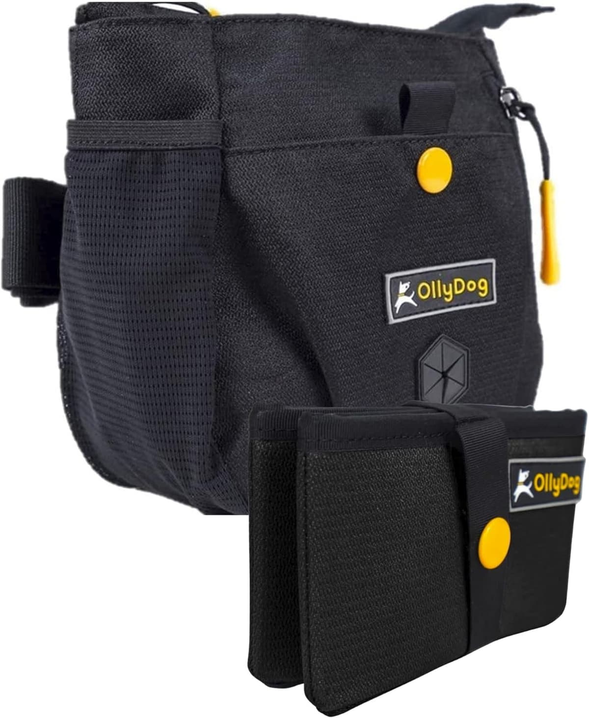 עזר אילוף לכלב — OllyDog Dog Training Pouch Bag with Waist Strap, Poop Bag Dispenser and Collapsi