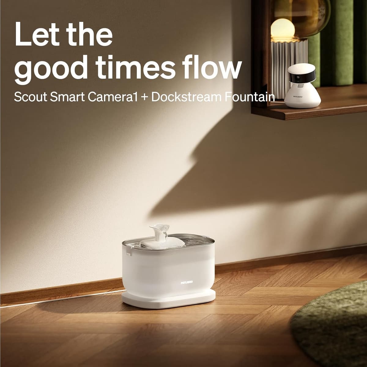 מצלמת מעקב לכלב — Bundle of PETLIBRO AI Pet Camera Indoor with Phone App, 360° View Dog Camera, 10