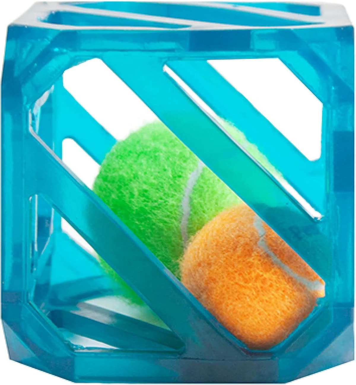 צעצוע חשיבה לכלב — Outward Hound Puzzle Cube Interactive Squeaky Dog Toy