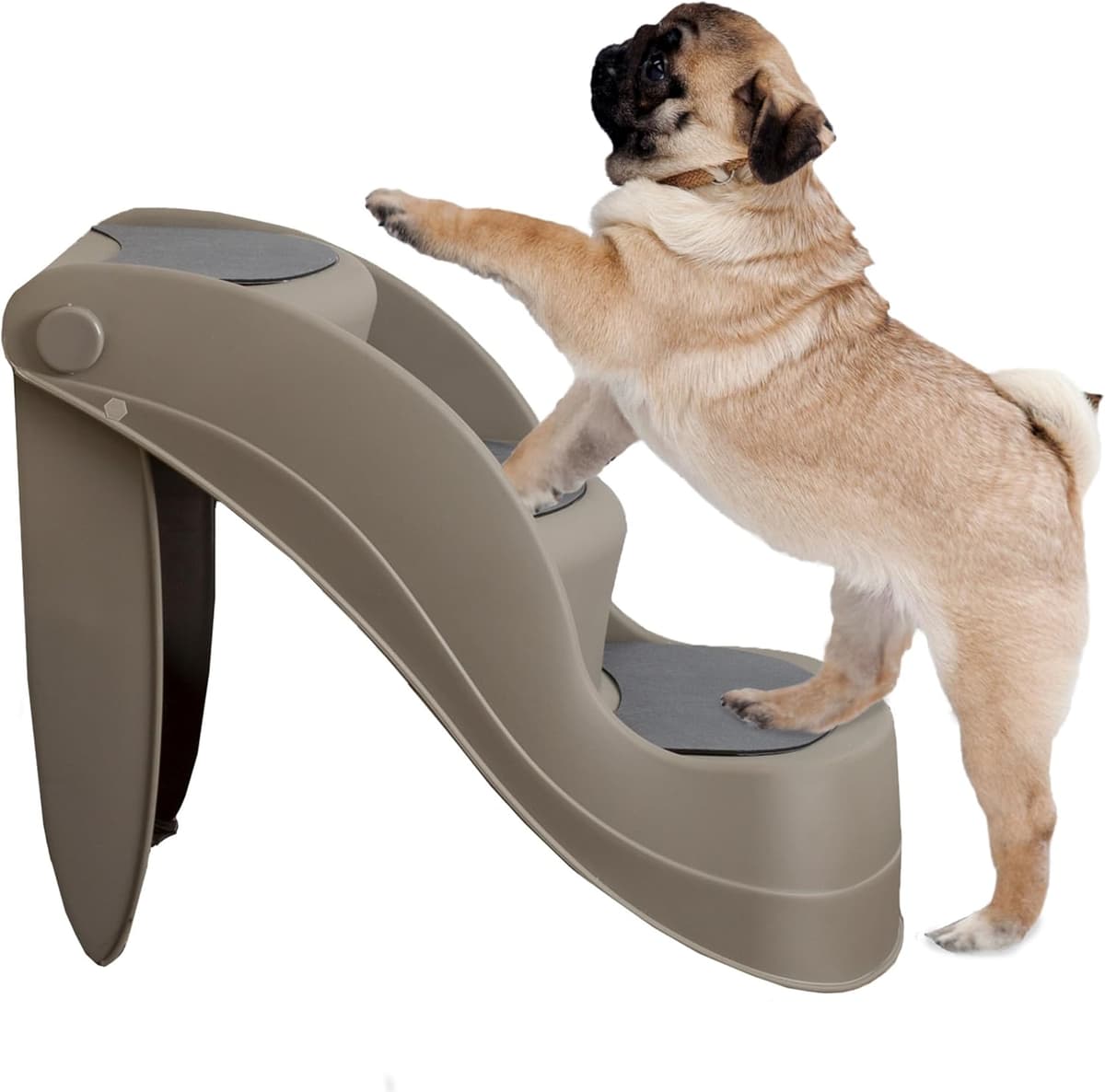 מדרגות/רמפה לכלב — Pet Stairs - Durable Dog Stairs for Small Dogs with 3-Step D