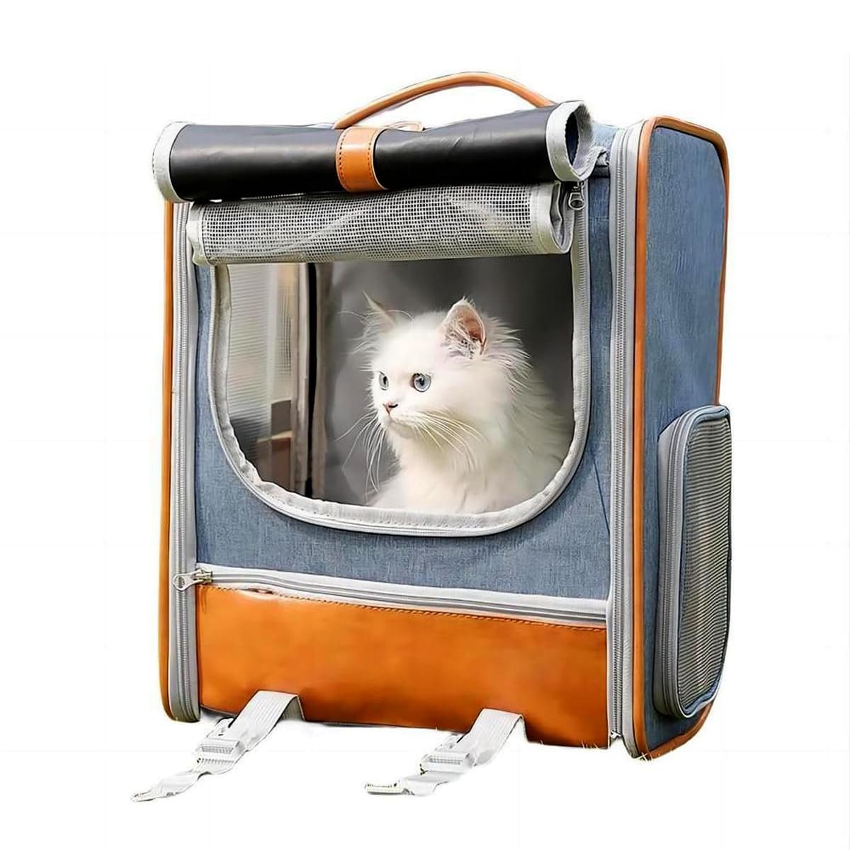נשאית/תיק לכלב — Cat Backpack Carrier for Cats, Dogs and Small Animals, Transparent Ventilated Fo