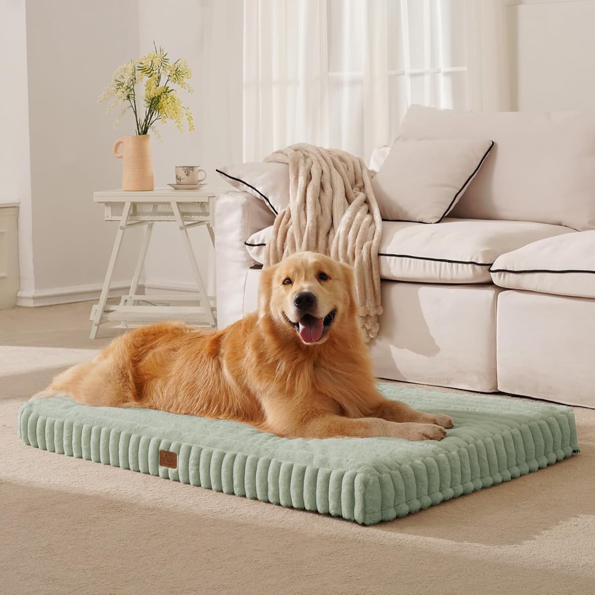 מיטה לכלב גדול — Orthopedic Dog Bed for Extra Large Dog, Waterproof Pet Bed f
