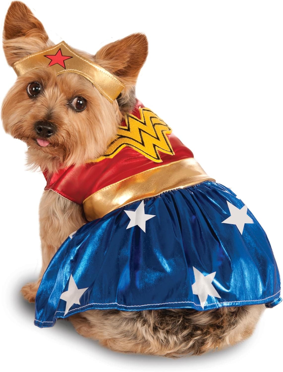 תחפושת לכלב — DC Comics: Wonder Woman Pet Costume for For Dogs or Cats by 
