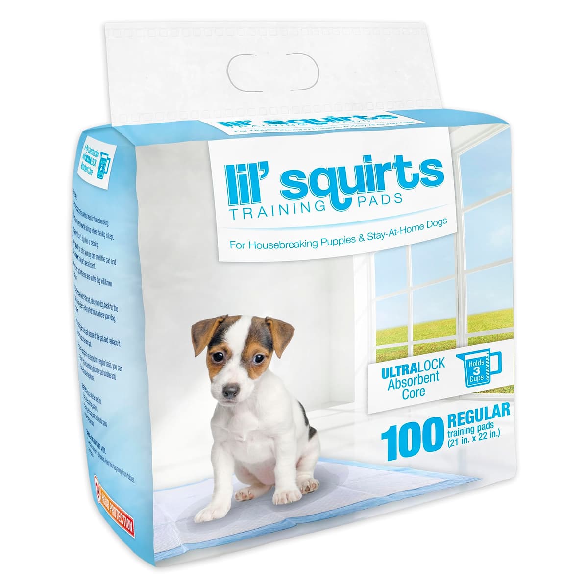 פד לכלב — RUFFIN' IT Lil' Squirts Puppy Training Pads 100 Pk.