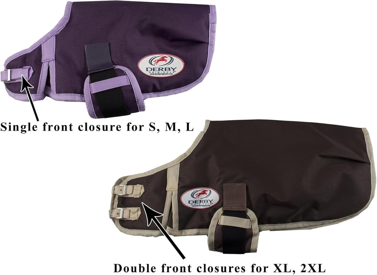 מעיל/ז'קט לכלב — Derby Originals 1200D Winter Dog Coat Horse-Tough Ruff Pup 1