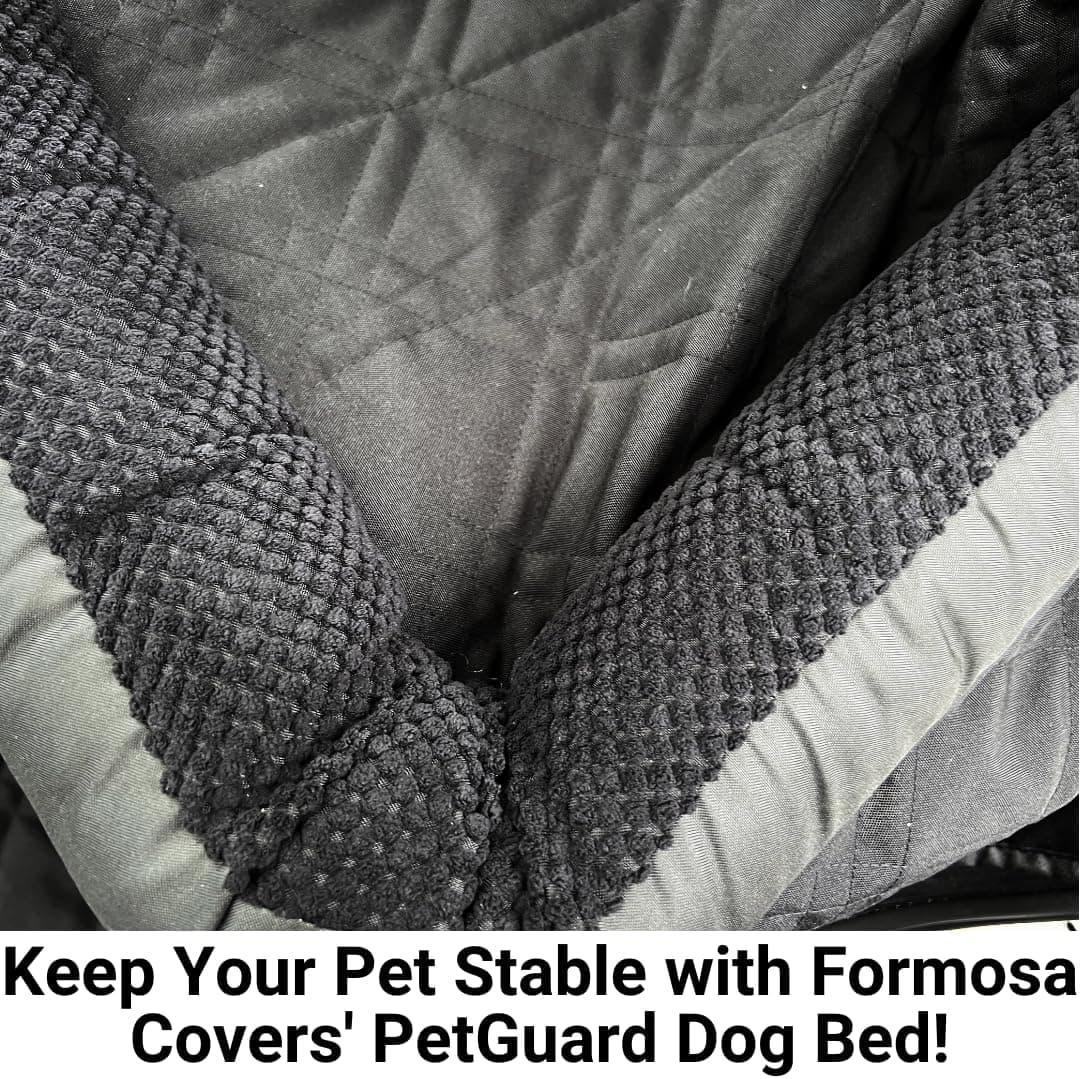 כיסוי רכב לכלב — Formosa Covers Premium Heavy Duty Dog Bed Kid Car Back Seat Cover with PetGuard 
