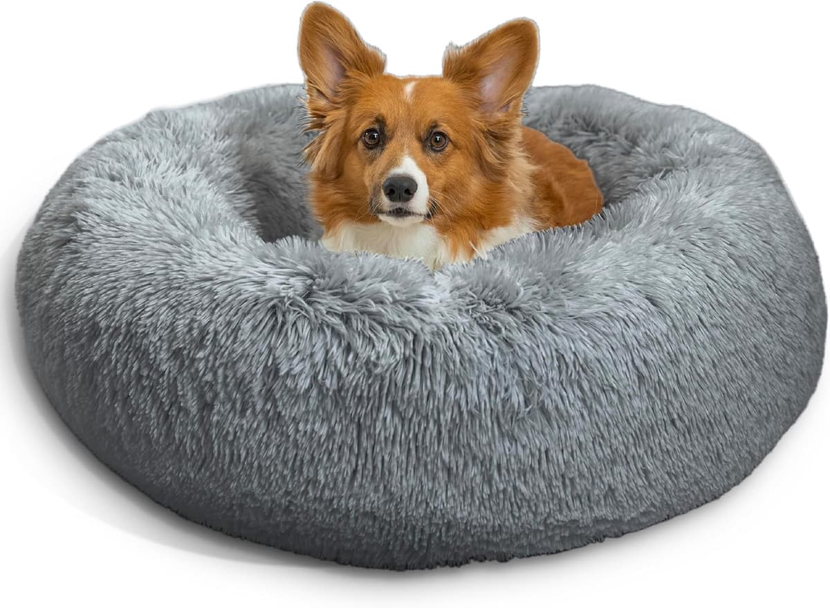 מיטה לכלב קטן — Best Friends by Sheri The Original Calming Donut Dog Bed for