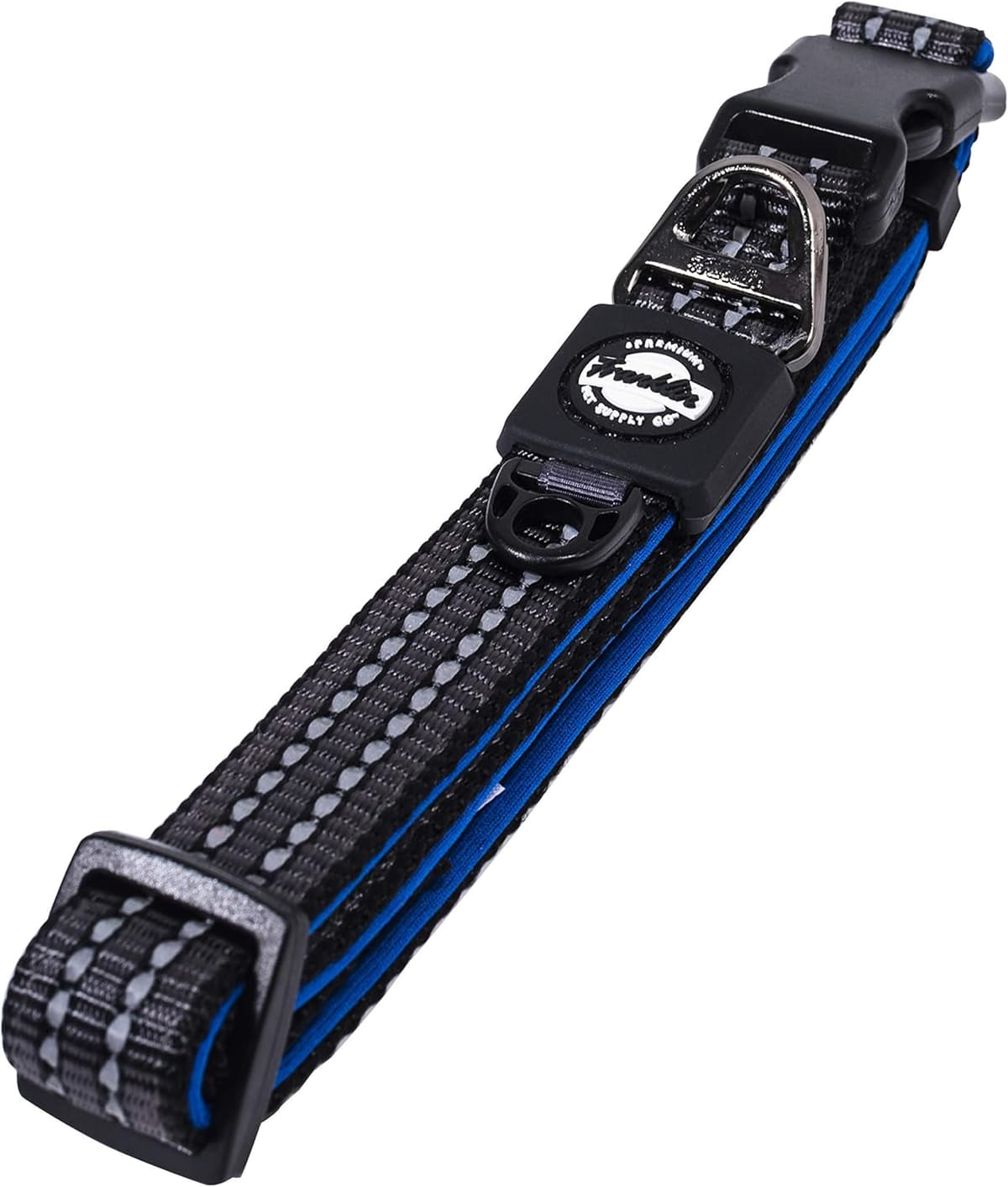 קולר לכלב — Franklin Pet Supply Co. - Nylon Dog Collar - Reflective Comfort - Fit - Neoprene