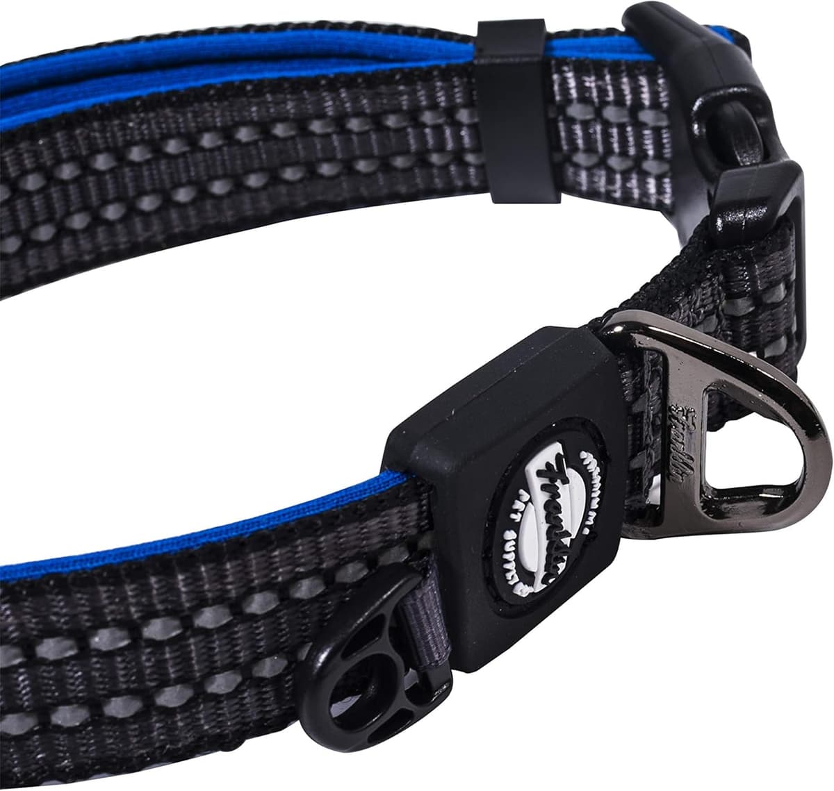 קולר לכלב — Franklin Pet Supply Co. - Nylon Dog Collar - Reflective Comfort - Fit - Neoprene