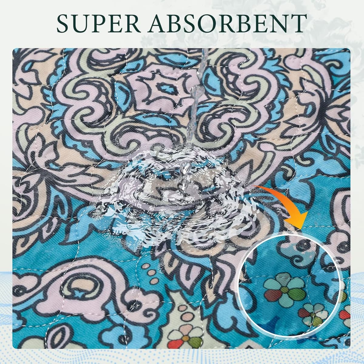 פדים/חיתולים לכלב — Homimp Washable Pee Pads for Dogs,Extra Large 2 Pcs Reusable Puppy Pads Waterpro