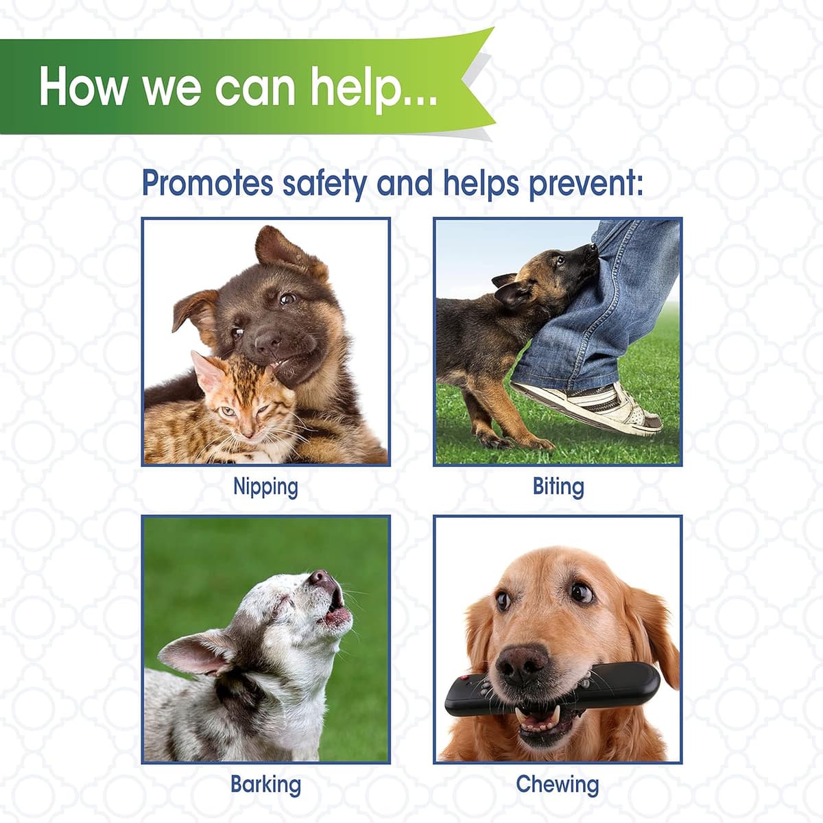 מחסום פה לכלב — Four Paws Walk-About Quick-Fit Adjustable Dog Muzzle for Large Dogs, Washable &a