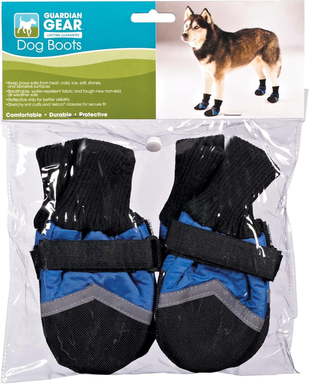 נעליים/מגפיים לכלב — Guardian Gear Oxford Boots for Dogs, Medium, Blue