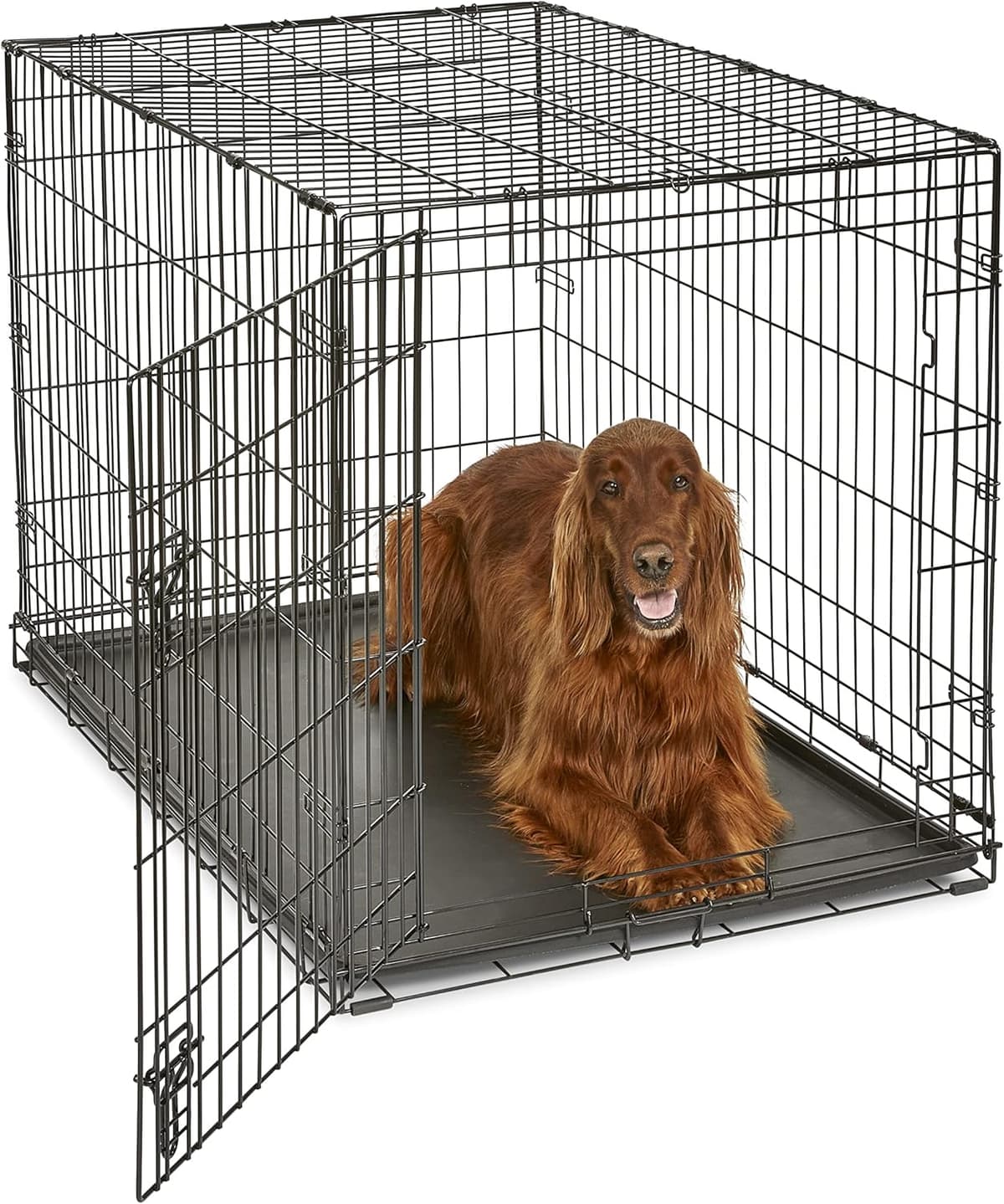 כלוב/כלייה לכלב — Midwest Homes for Pets 42-Inch New World Crate for Large Breeds, 71-90 lbs, Sing