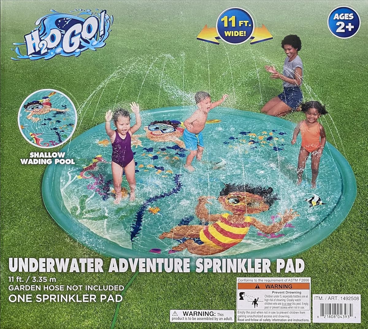 בריכה לכלב — Bestway H20Go Underwater Adventure Sprinkler Pad