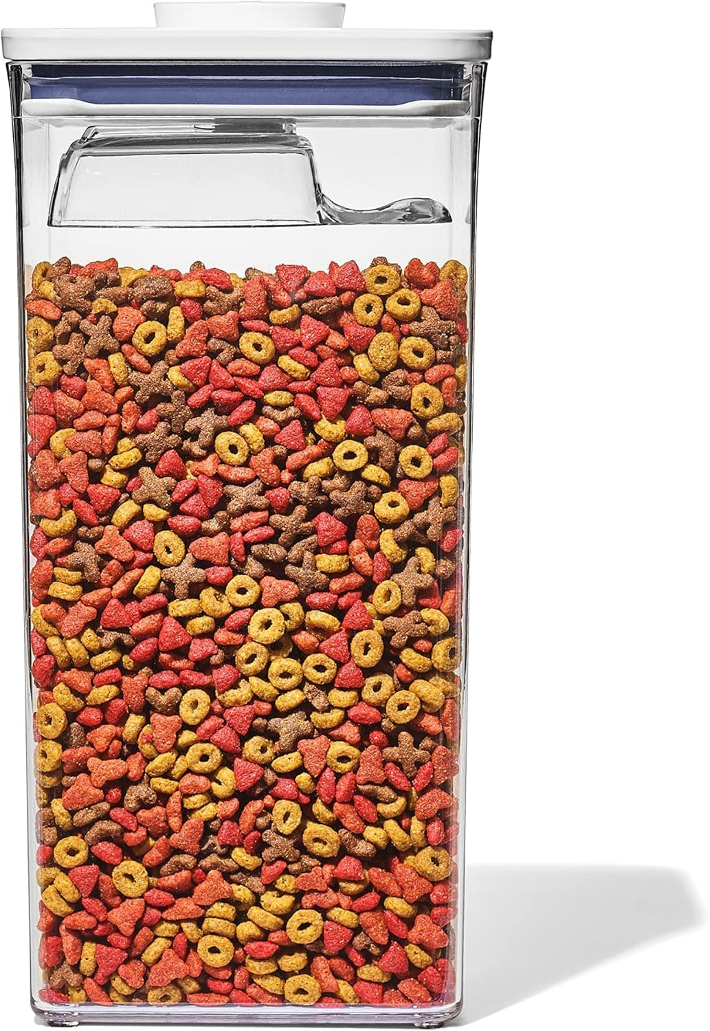 מיכל אחסון מזון לכלב — OXO Good Grips Pet POP Container – 6.0 Qt/5.7 L with Half Scoop, Ideal for up to