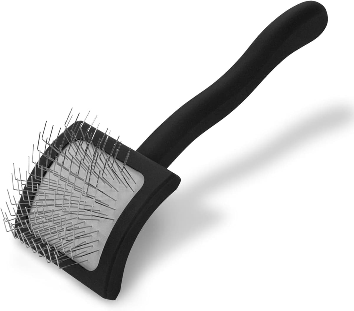 מברשת טיפוח לכלב — Chris Christensen Baby K Dog Slicker Brush, Groom Like a Professional, Fluff Det