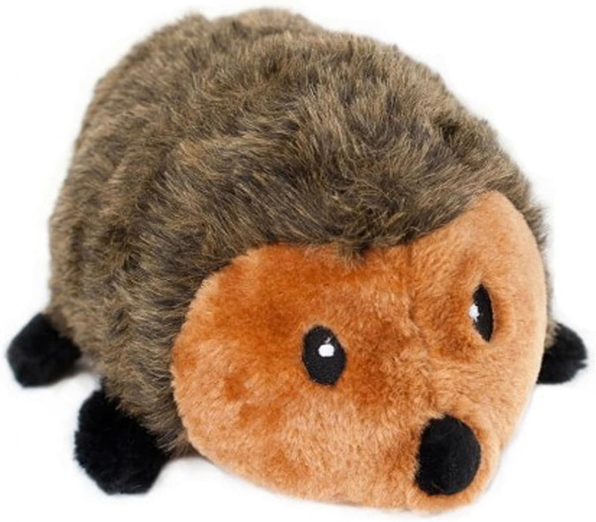 צעצוע פלאש לכלב — ZippyPaws Hedgehog Squeaky Plush Dog Toy, Small