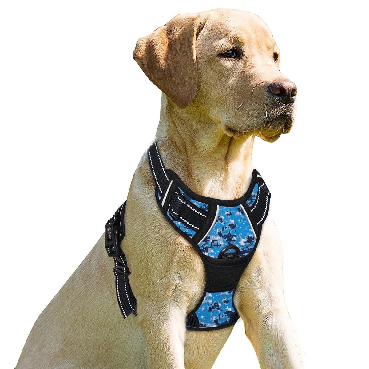 רתמה לכלב — BARKBAY No Pull Dog Harness Front Clip Heavy Duty Reflective Easy Control Handle