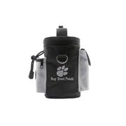 פאוץ אילוף כלבים עם קליפס לחגורה + שקיות קקי – תיק חטיפים לאילוף וטיולים