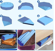 בריכת לכלבים מתנפחת עם מתזים – משחק מים מקרר ומהנה לחצר | משלוח מהיר