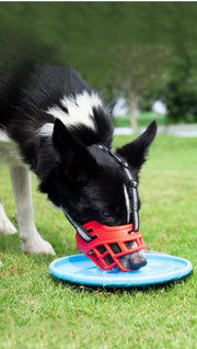 מחסום לכלב נגד נביחות ונשיכות – מחסום רשת נושם עם רצועה רפלקטיבית | מתאים לכל עונות השנה