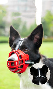 מחסום לכלב נגד נביחות ונשיכות – מחסום רשת נושם עם רצועה רפלקטיבית | מתאים לכל עונות השנה