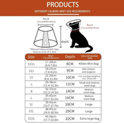 קונוס אליזבת לכלבים לאחר ניתוח – מונע ליקוק ונשיכות | נוח במיוחד