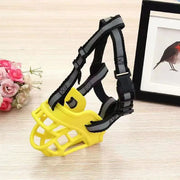 מחסום לכלב נגד נביחות ונשיכות – מחסום רשת נושם עם רצועה רפלקטיבית | מתאים לכל עונות השנה