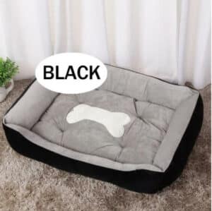 מיטה לכלב שחור