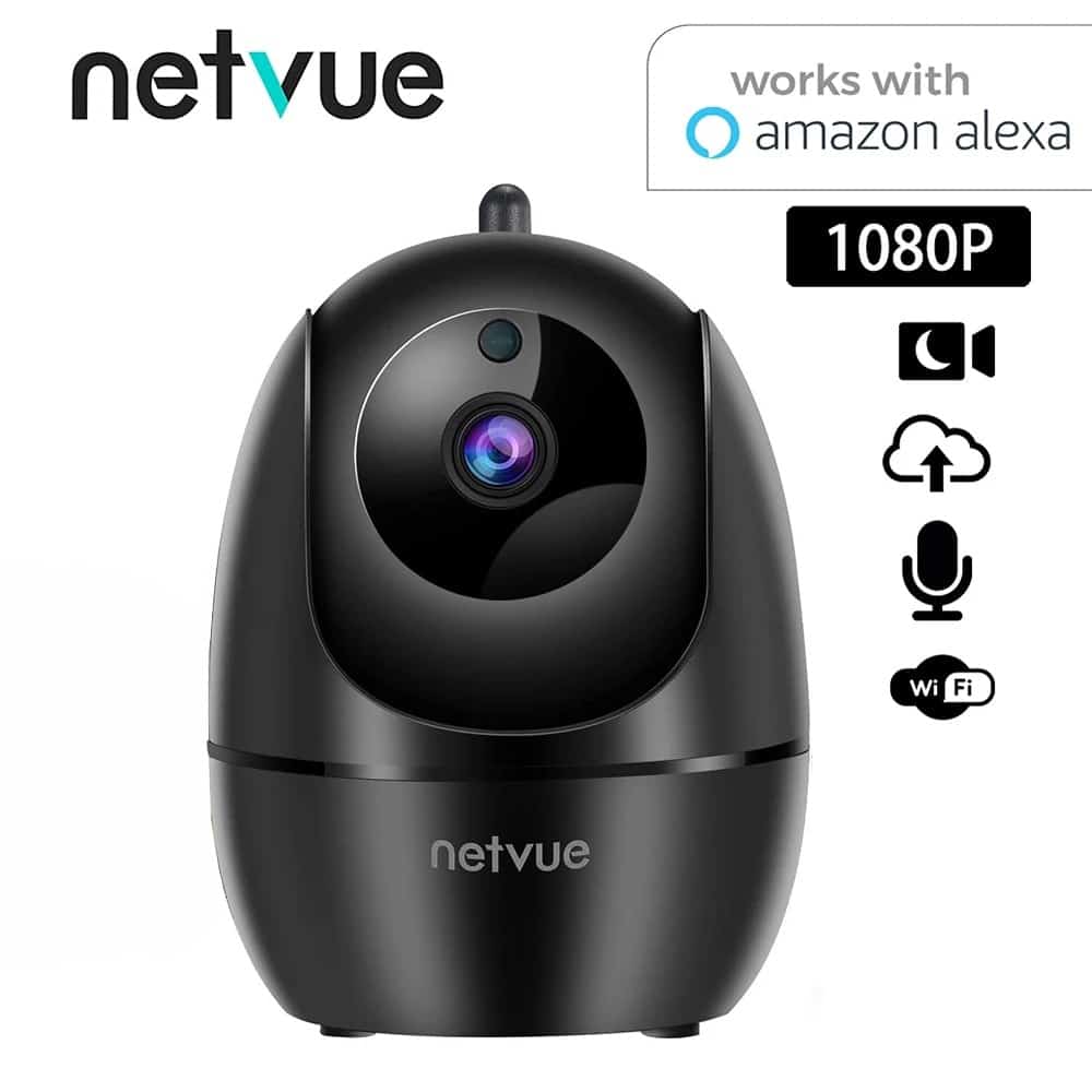 NETVUE Wifi מצלמה 360 לחיית מחמד