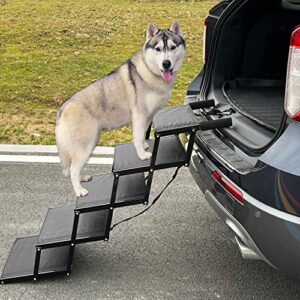 מדרגות לכלב מברזל לעלייה על משטחים גבוהים