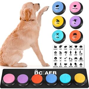 כפתורי תקשורת שיחה בצבעים לכלב