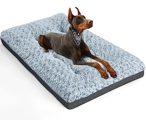 מיטת כלבים דלוקס ניתנת לכביסה לכלבים גדולים